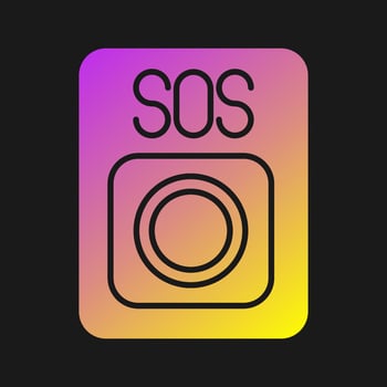 Sos Vector Icon
