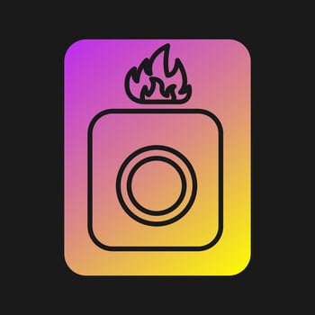 Emergency Button Vector Icon