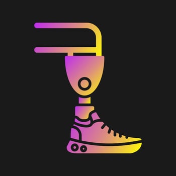 Prosthetics Vector Icon