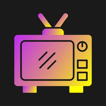 Television Vector Icon