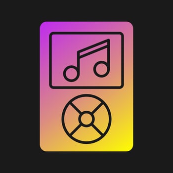 Music Player Vector Icon