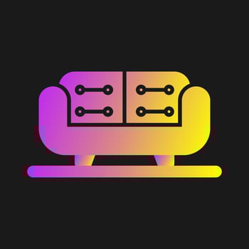 Sofa Vector Icon