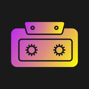 Cassette Vector Icon