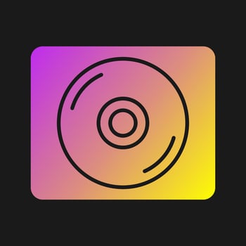 CD Vector Icon