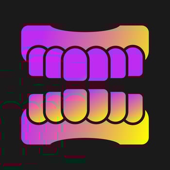 Denture Vector Icon