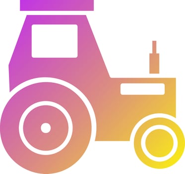 Tractor Vector Icon