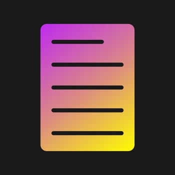 Document Vector Icon