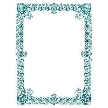 classic frame for beautiful decoration vector