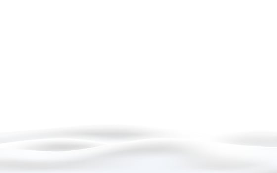 Snowy hills winter background. Landscape with snow covered hills. Vector illustration