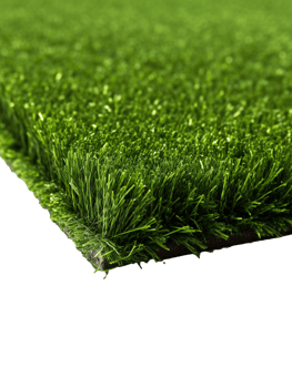 Artificial grass carpet on transparent background, created with png