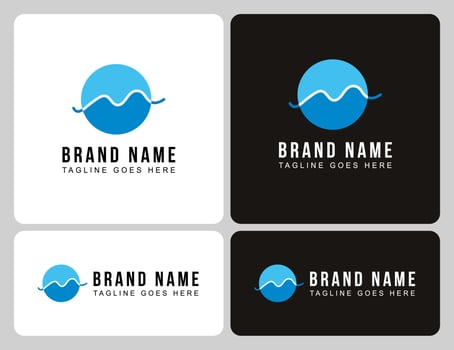 Letter m logo template vector