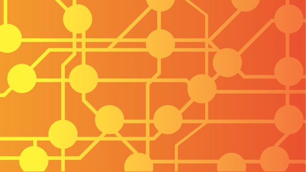 Circuit Board Background, Isolated Background. vector