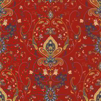 Vintage or retro floral decoration, flowers design vector