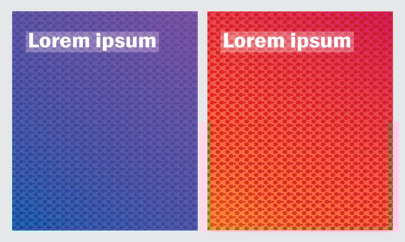 Abstract pattern texture book brochure poster cover gradient template illustration of a set of banners vector