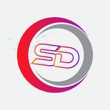 initial letter vector logo icon