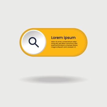 isolate business infographic text box and business plan flat icon design vector