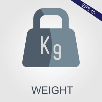 weight flat icons eps file vector