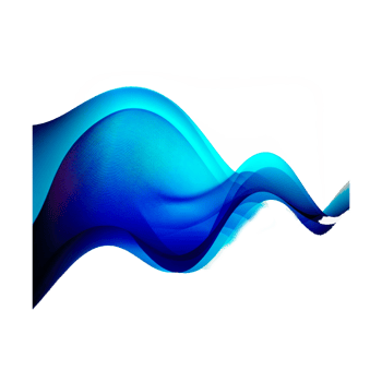 Abstract blurred blue flow background png