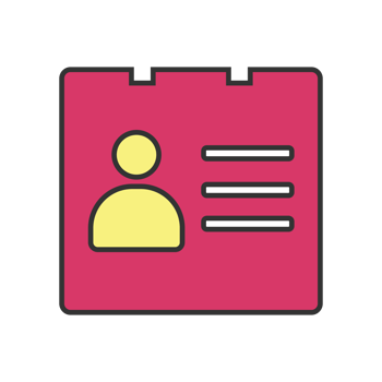 company employee data icon png