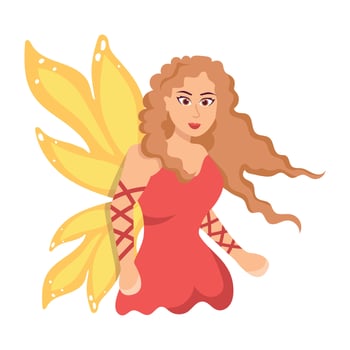 Trendy Fairy Concepts vector