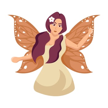 Trendy Fairy Queen vector