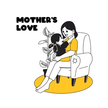 happy mother day free vector happy mother day poster with the words mother's love on it