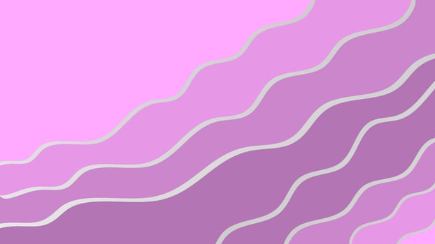Vector illustration pink wave pattern,Soft gradient pastel waves,Abtract pink shell style