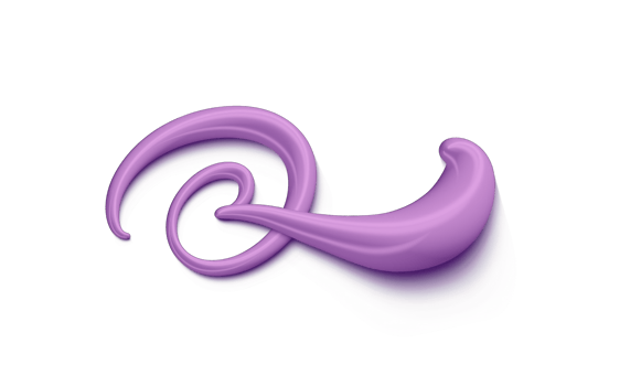 3d vintage lilac line elegant corner divider and separator, swirl decorative ornament isolated transparent png. Floral line filigree design element. Flourish curl element for invitation, web or menu png