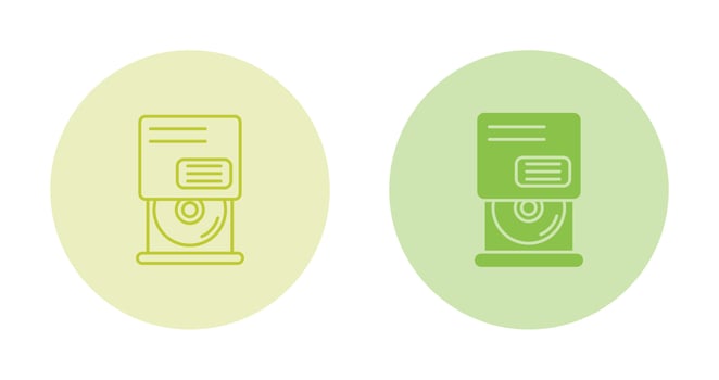 Cd Room Vector Icon