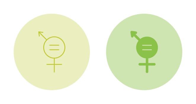 Gender Equality Vector Icon