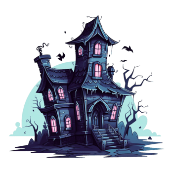 Halloween illustration concept element, png