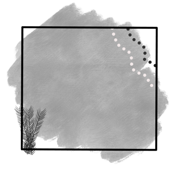 Black square frame png