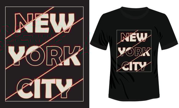 New York City t-shirt vector design Illustration