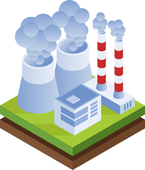 Thermal power plant png