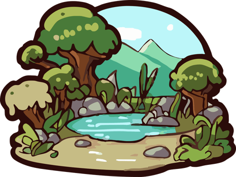 Outdoors png graphic clipart design