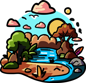Outdoors png graphic clipart design