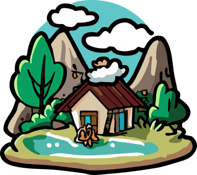 Outdoors png graphic clipart design