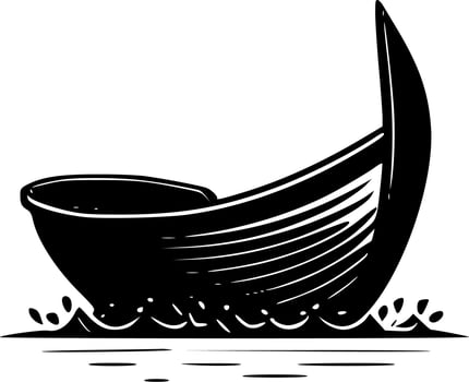 Boat - High Quality Vector Logo - Vector illustration ideal for T-shirt graphic