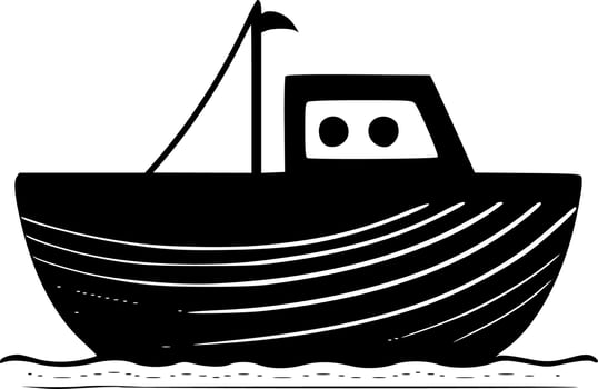 Boat - High Quality Vector Logo - Vector illustration ideal for T-shirt graphic