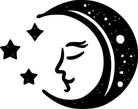 Celestial - Minimalist and Flat Logo - Vector illustration
