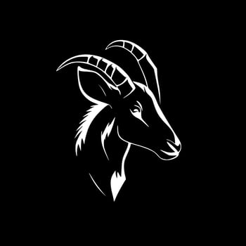 Goat - High Quality Vector Logo - Vector illustration ideal for T-shirt graphic