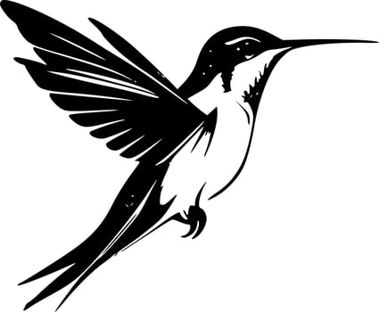 Hummingbird - High Quality Vector Logo - Vector illustration ideal for T-shirt graphic