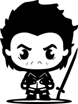 Chibi - High Quality Vector Logo - Vector illustration ideal for T-shirt graphic