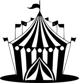 Circus - High Quality Vector Logo - Vector illustration ideal for T-shirt graphic