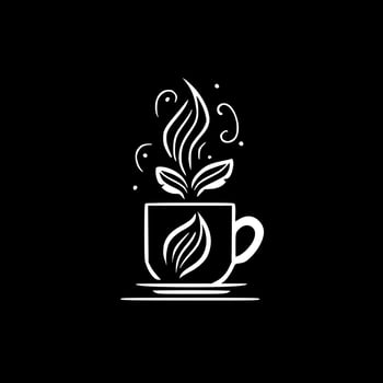 Coffee, Minimalist and Simple Silhouette - Vector illustration