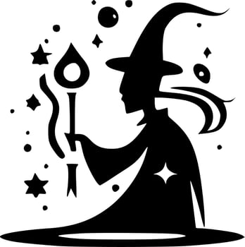 Magic - Minimalist and Flat Logo - Vector illustration