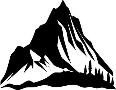 Mountain - High Quality Vector Logo - Vector illustration ideal for T-shirt graphic