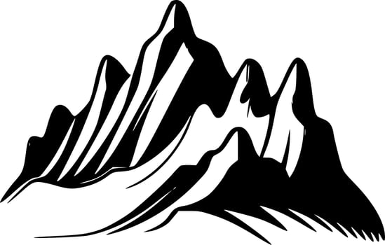 Mountains - High Quality Vector Logo - Vector illustration ideal for T-shirt graphic