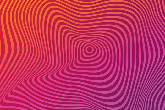 Psychedelic Abstract Background Design Vector