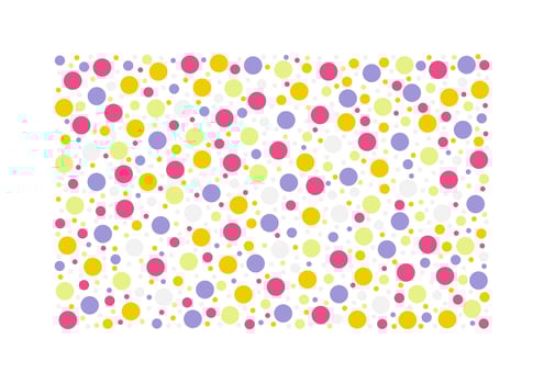 Colorful circles and dots. Chaotic pattern circles. vector